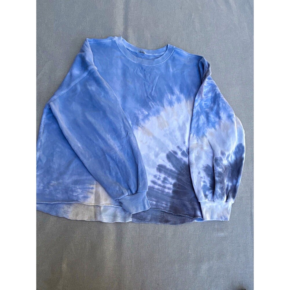 Abercrombie & Fitch Soft A&F Tie-Dye Crewneck Pullover Sweatshirt Men XL